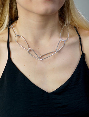 Modular Necklace No. 1 in silver