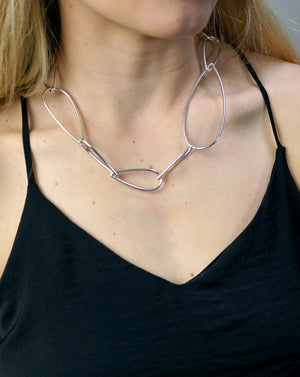 Modular Necklace No. 2 in silver