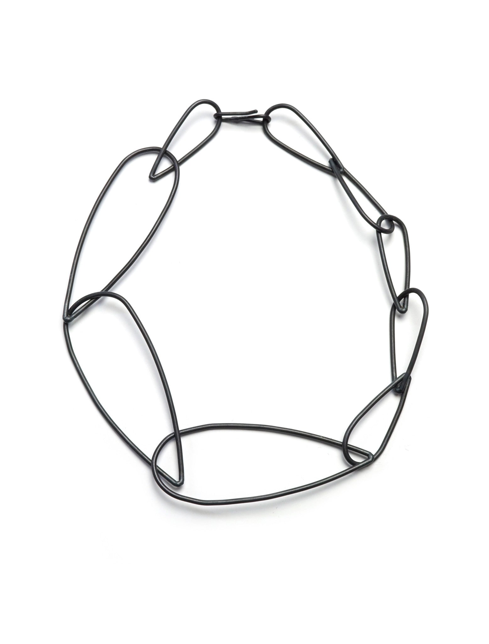 Modular Necklace No. 3 in steel - sample sale