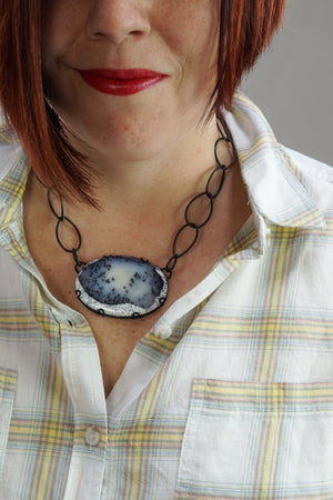 oval Contra necklace