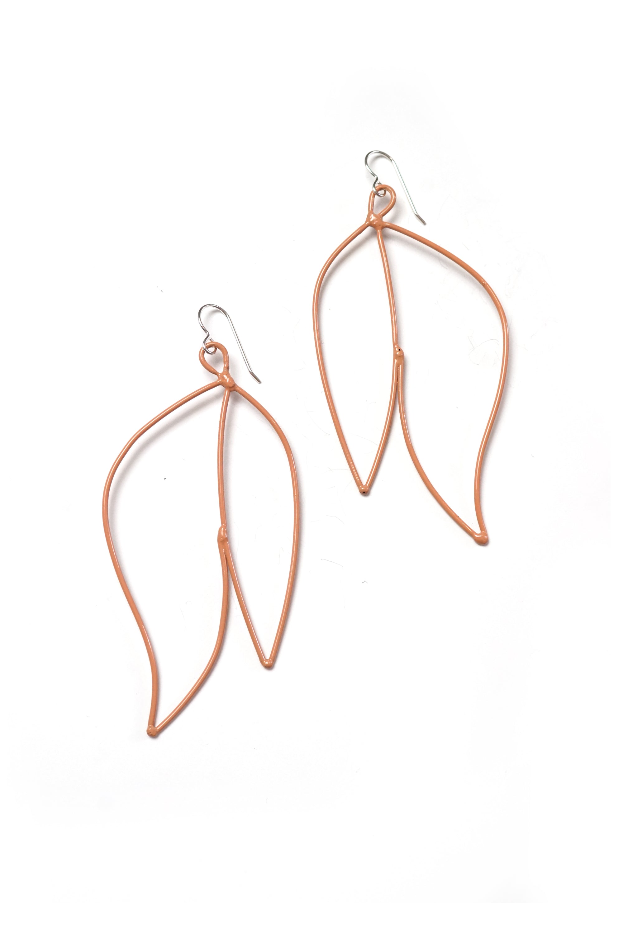 Petale Statement Earrings in Dusty Rose - sample sale