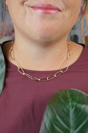 Petite Modular Necklace No. 2 in bronze