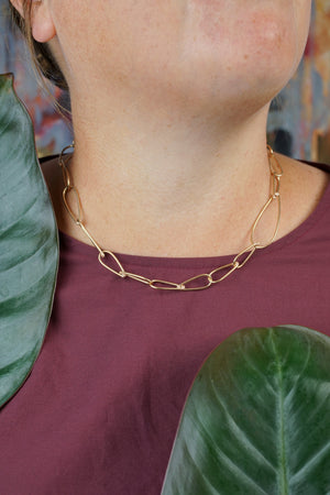 Petite Modular Necklace No. 2 in bronze