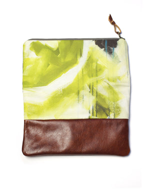 Reflections foldover clutch