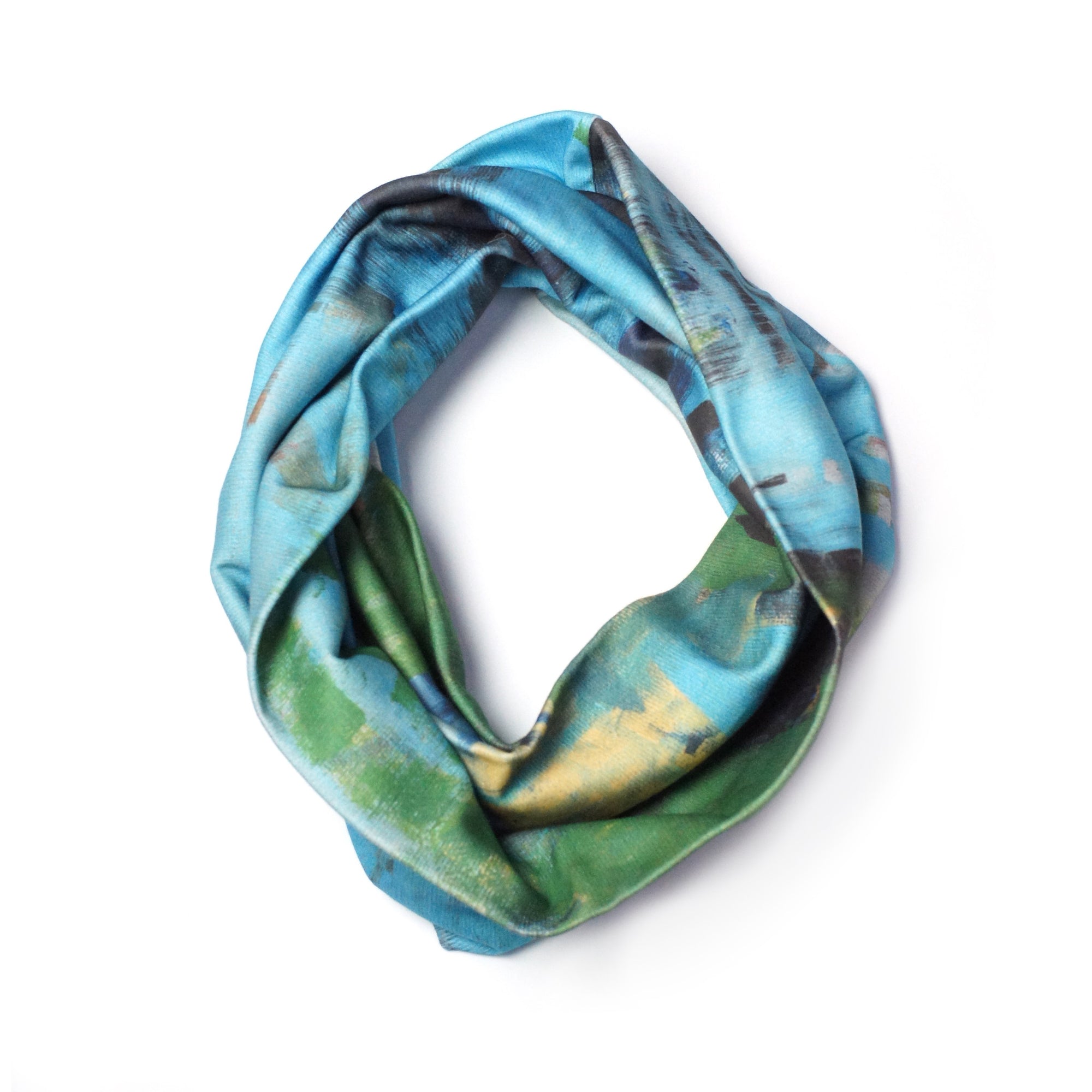 Remnant skinny infinity scarf