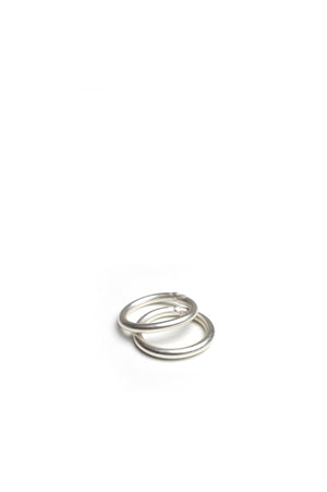 silver stacking ring