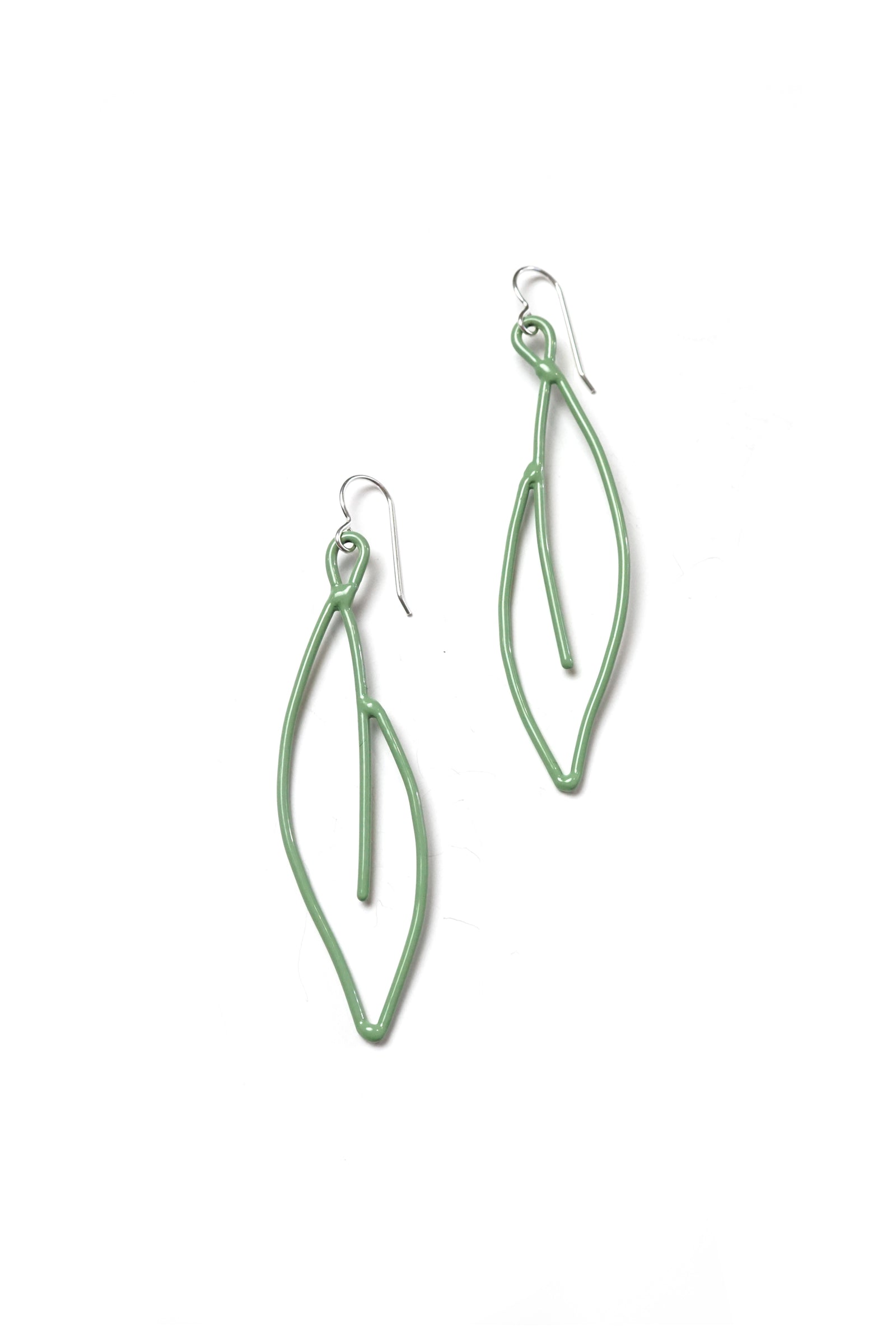 Verdoyante Earrings in Pale Green - sample sale