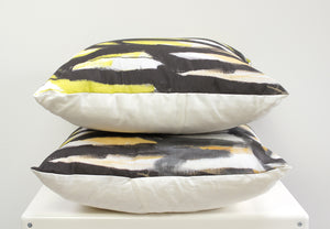 Wings Pillow in yellow